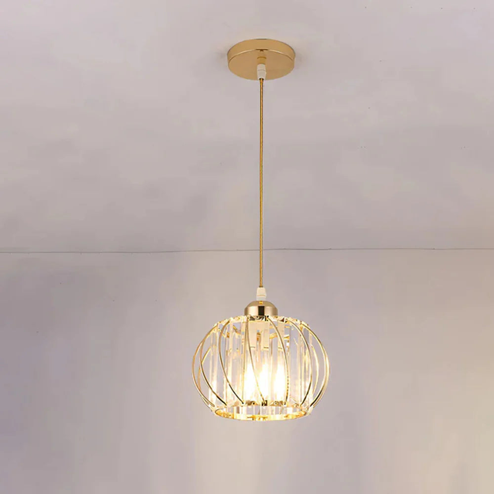 Modern Nordic Simple Globular Glass Pendant Light