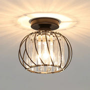 Modern Nordic Simple Globular Glass Pendant Light