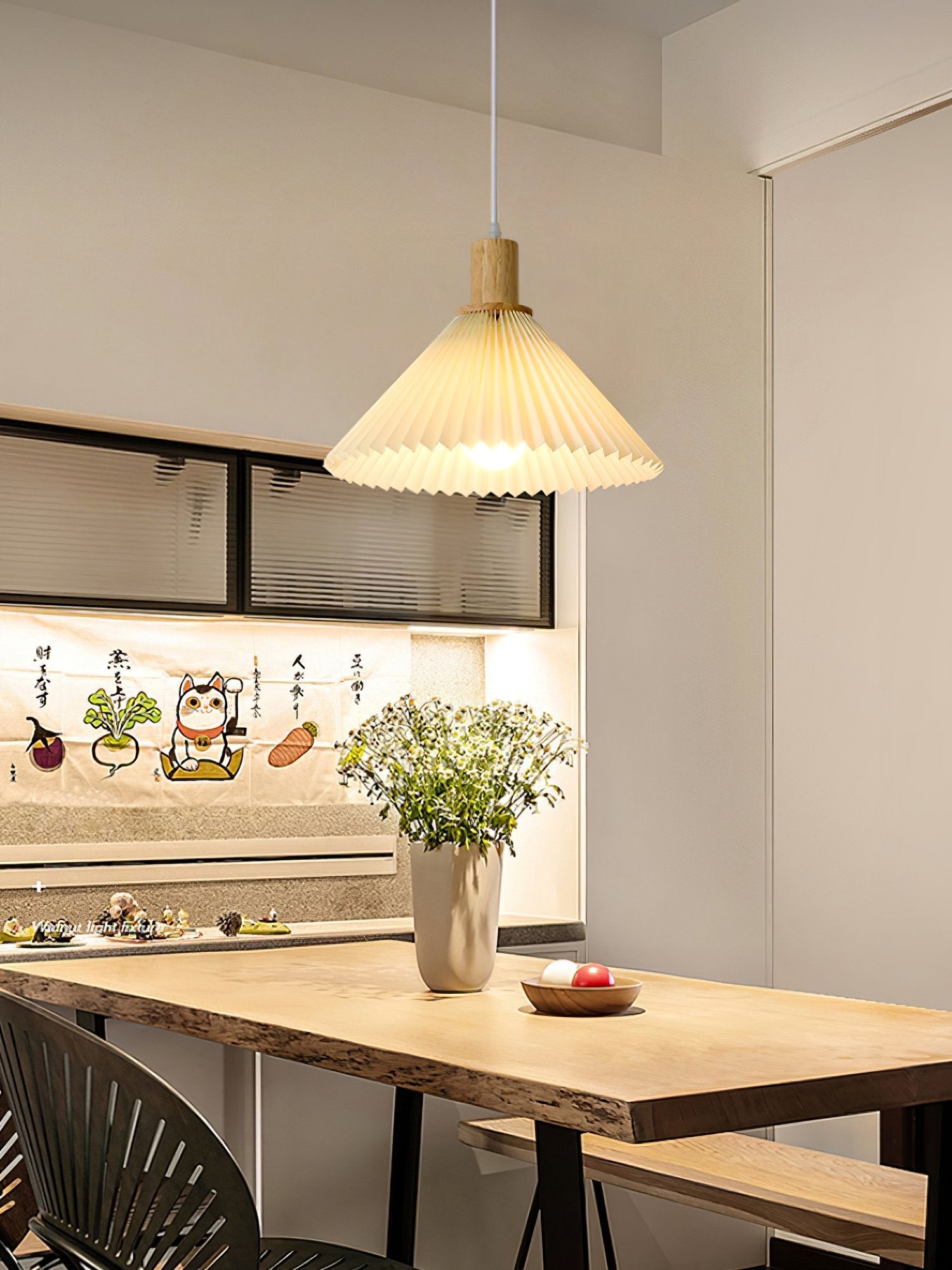 modern-scandinavian-pleated-fabric-wood-pendant-light-for-dining-room-and-minimalist-interiors