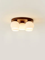 modern-nordic-wood-round-flush-mount-ceiling-light-with-white-glass-shades