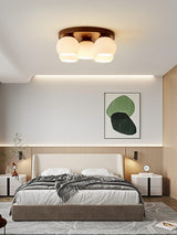 modern-nordic-wood-round-flush-mount-ceiling-light-with-white-glass-shades