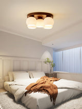 modern-nordic-wood-round-flush-mount-ceiling-light-with-white-glass-shades