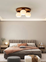 modern-nordic-wood-round-flush-mount-ceiling-light-with-white-glass-shades