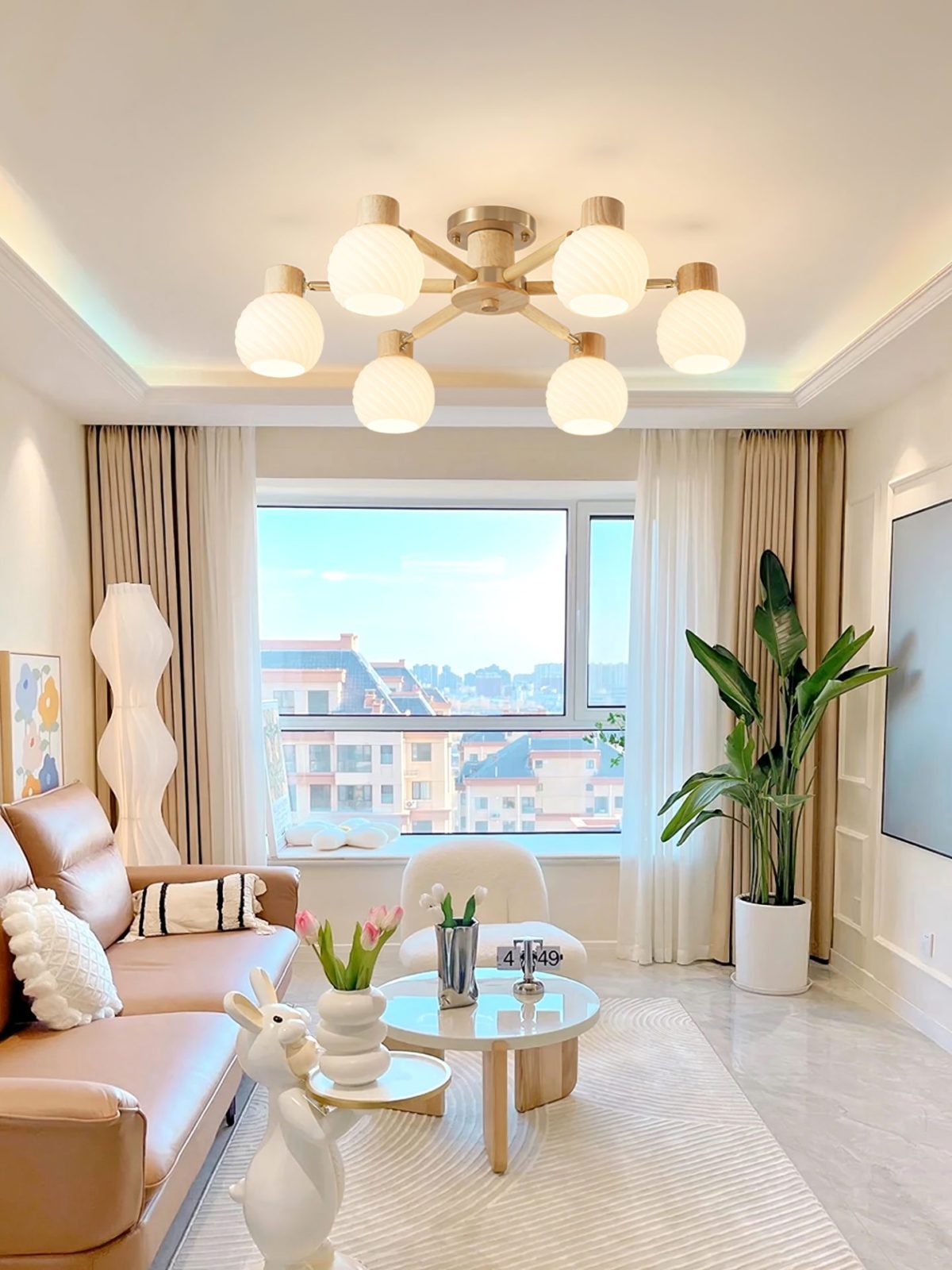 nordic-spiral-wood-and-white-glass-globe-ceiling-light-for-modern-living-rooms