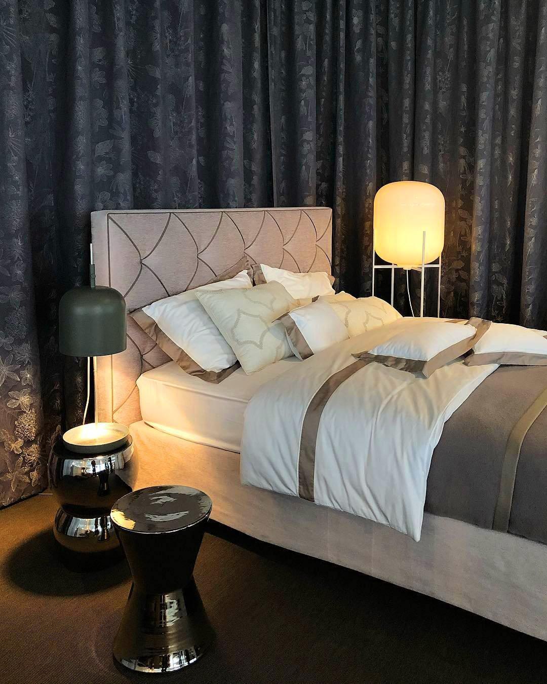 Modern Oda Hand Blown Glass Floor Lamp with Metal Base for Contemporary Home Decor