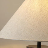 Ceramic Old Wine Pot Table Lamp Rustic Handcrafted Desk Light for Bedroom and Living Room