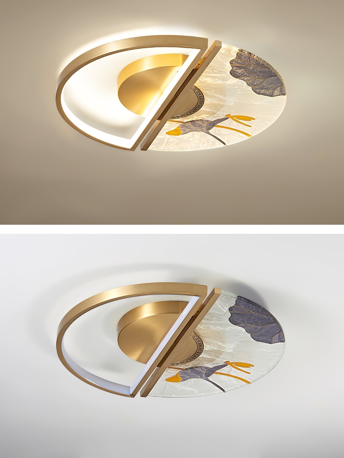 modern-olin-brass-and-enamel-stained-glass-led-flush-mount-ceiling-light