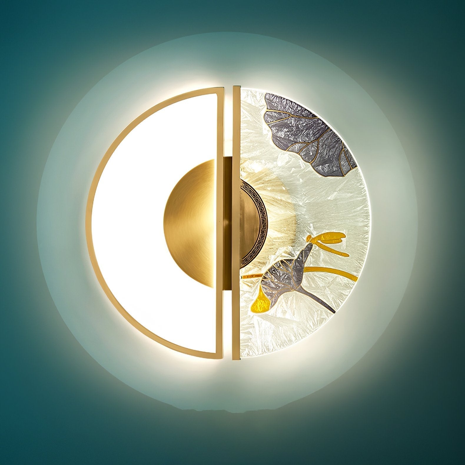 modern-olin-brass-and-enamel-stained-glass-led-flush-mount-ceiling-light