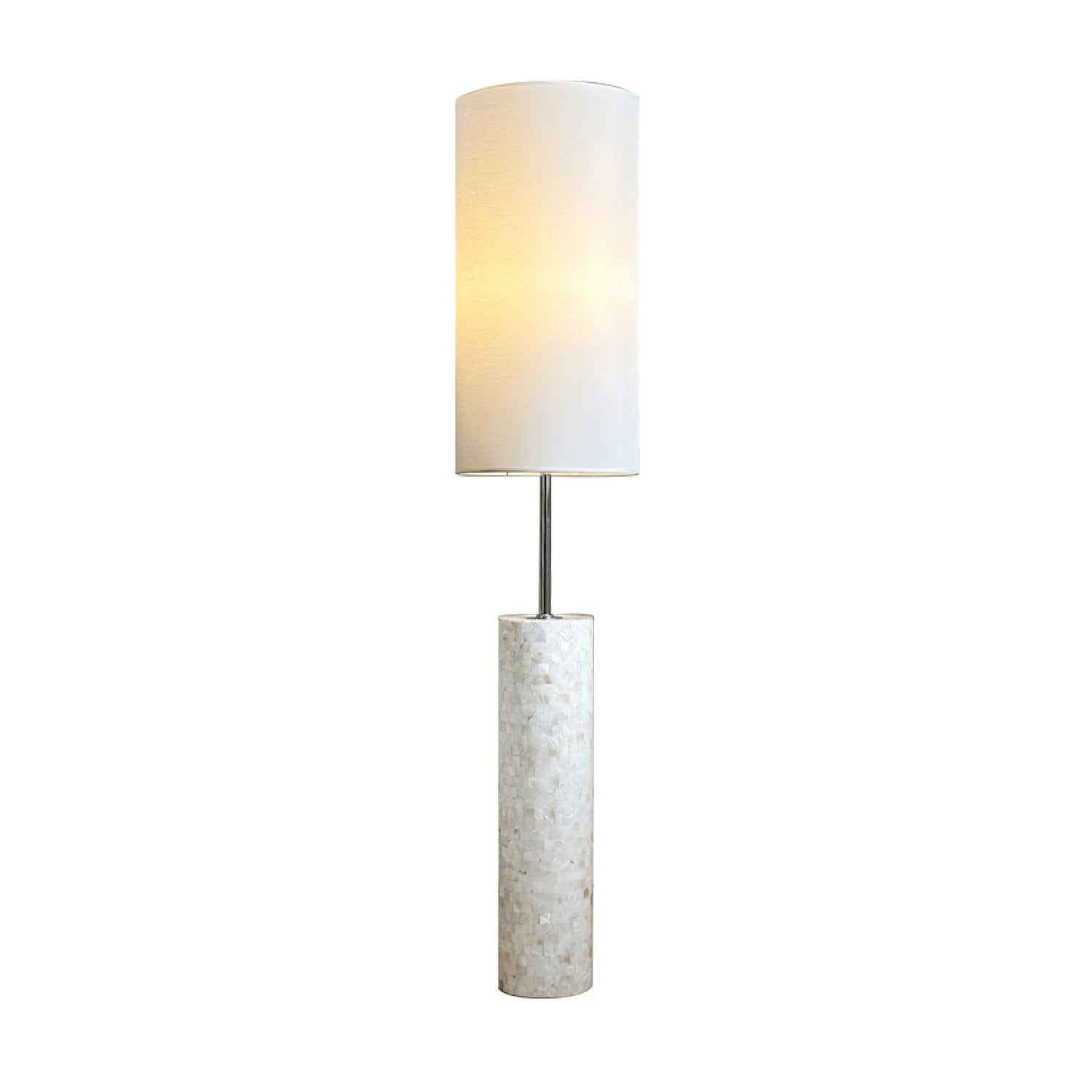ollie-modern-textured-glass-floor-lamp-with-tall-white-fabric-shade-and-foot-switch-in-chrome-finish