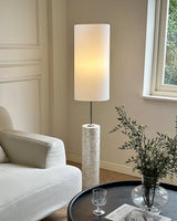 ollie-modern-textured-glass-floor-lamp-with-tall-white-fabric-shade-and-foot-switch-in-chrome-finish