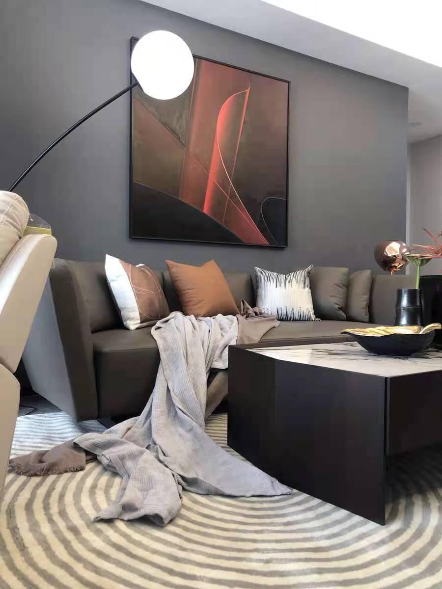 Opal Glass Arc Floor Lamp Modern Ambient Standing Light with Black Metal Finish