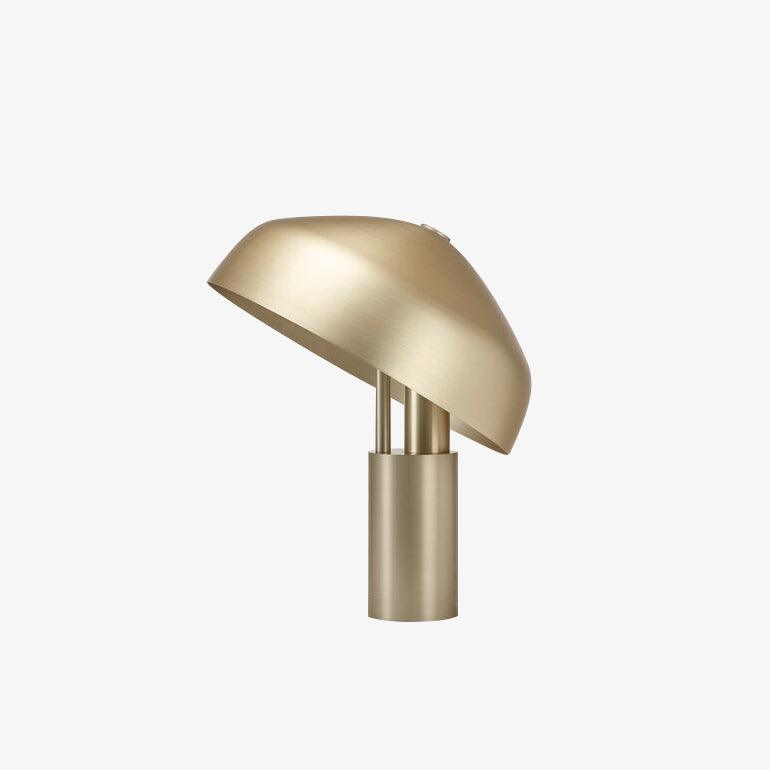 Modern Orbital Rotation Desk Lamp with Magnetic Adjustable Shade and Minimalist Metal Design