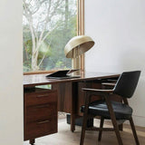 Modern Orbital Rotation Desk Lamp with Magnetic Adjustable Shade and Minimalist Metal Design