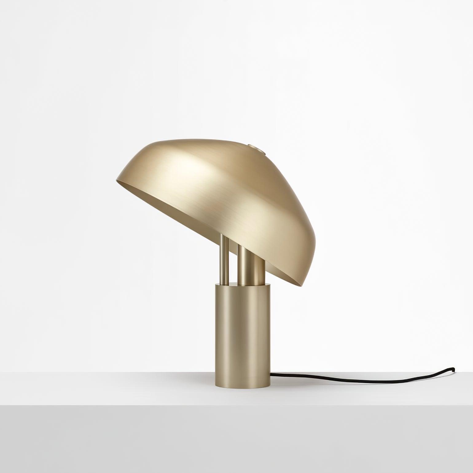 Modern Orbital Rotation Desk Lamp with Magnetic Adjustable Shade and Minimalist Metal Design