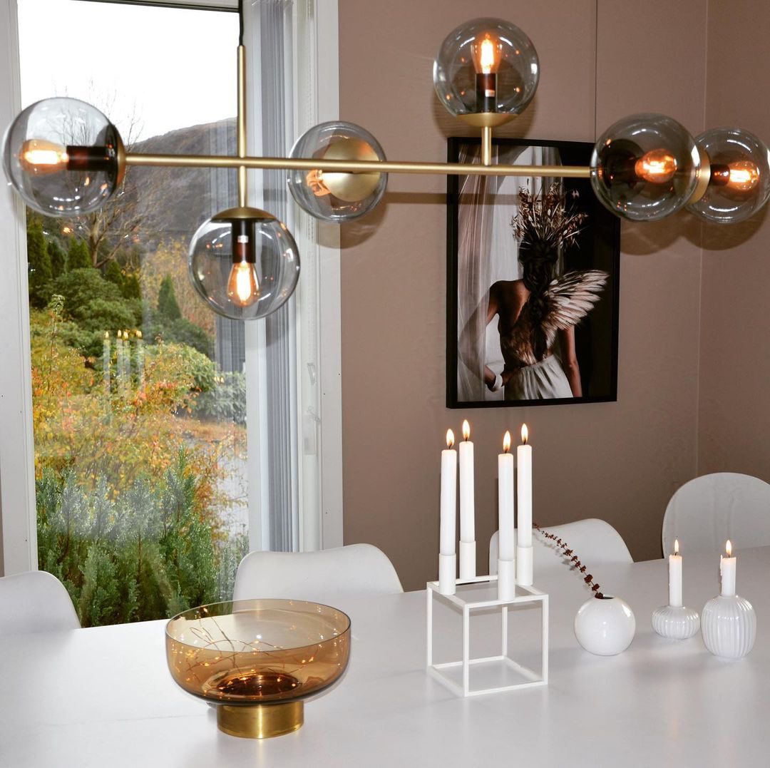 contemporary-multi-glass-globe-pendant-light-with-round-orb-shades-and-polished-brass-frame