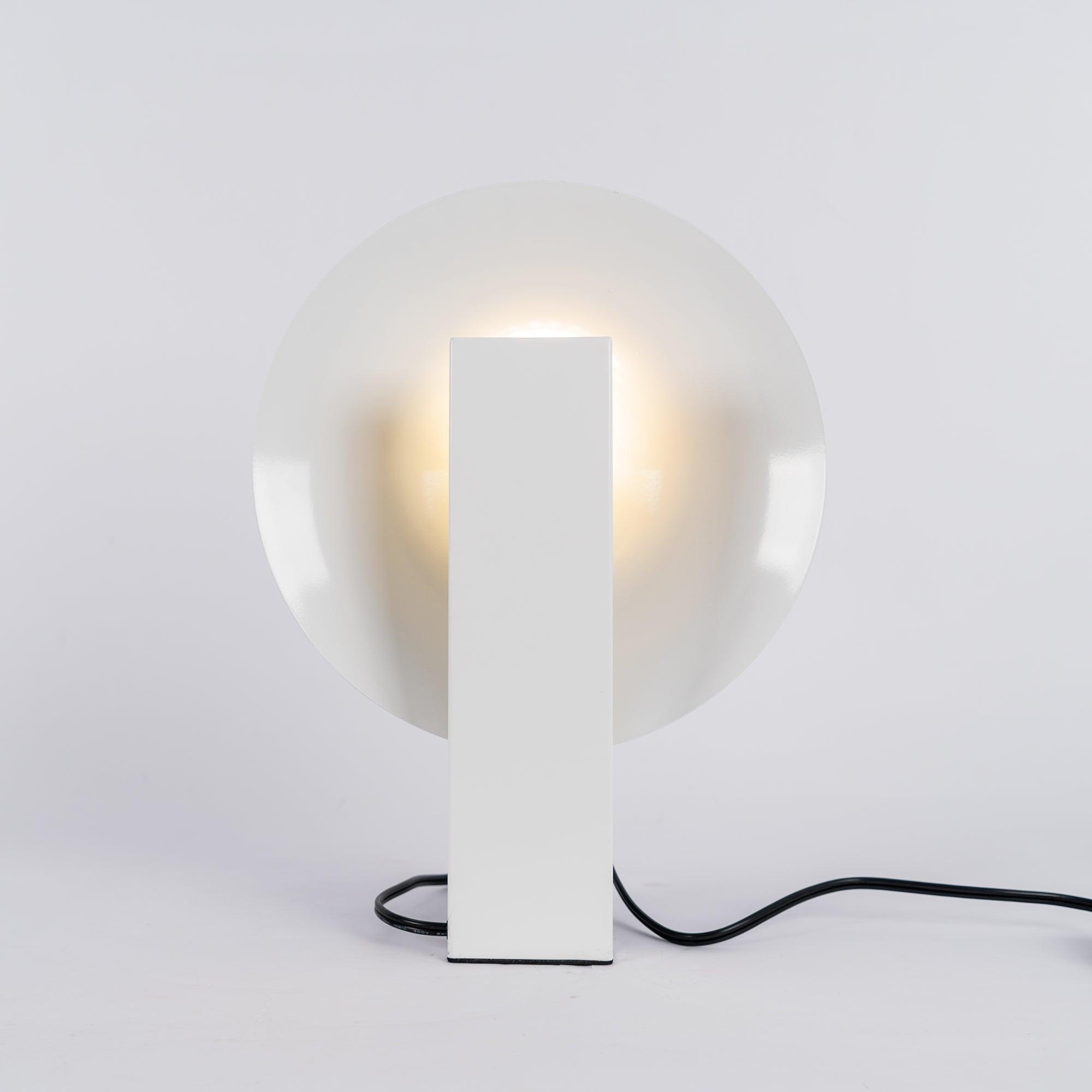 Modern Orbe Indirect Light Table Lamp with Minimalist Conical Design for Indoor Use