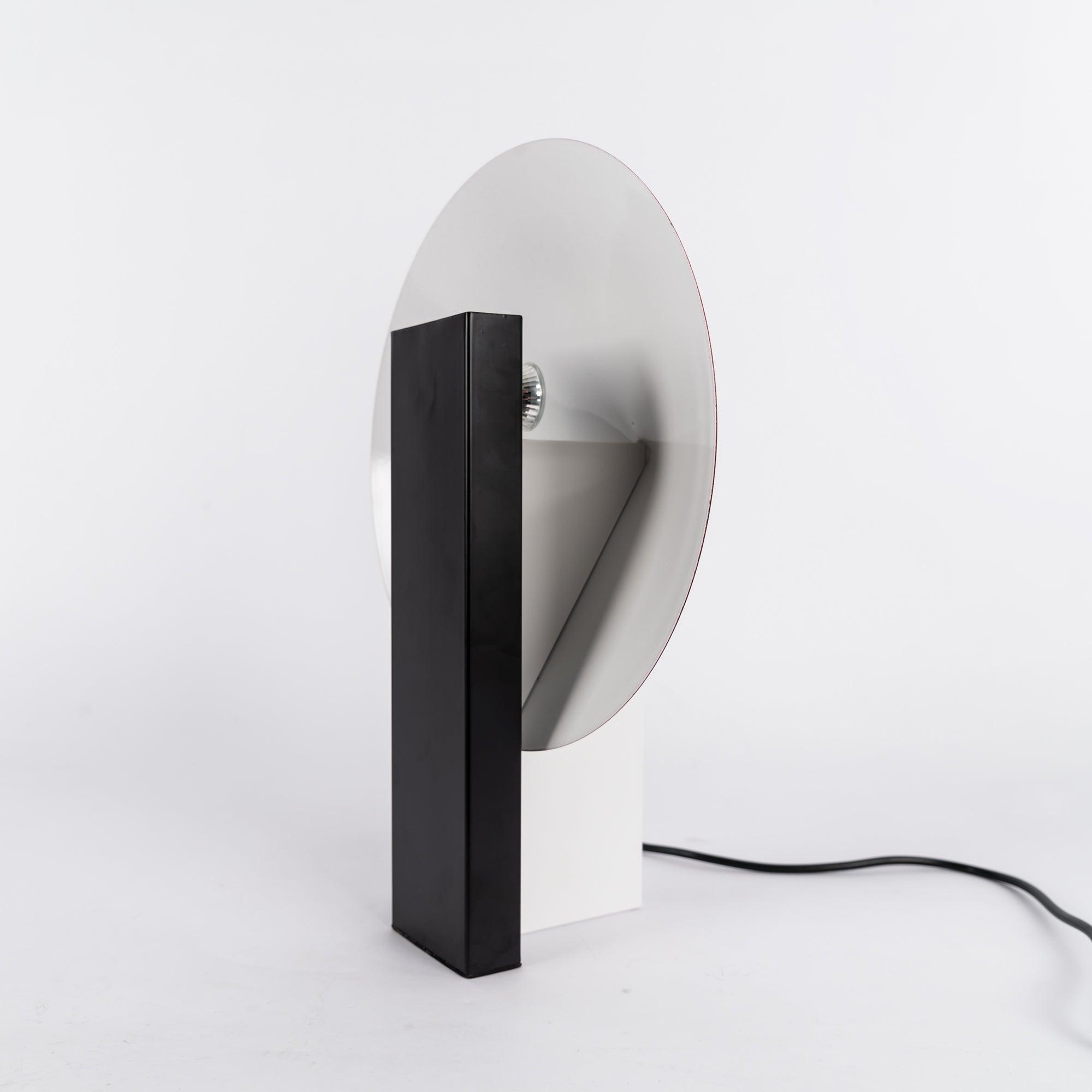 Modern Orbe Indirect Light Table Lamp with Minimalist Conical Design for Indoor Use