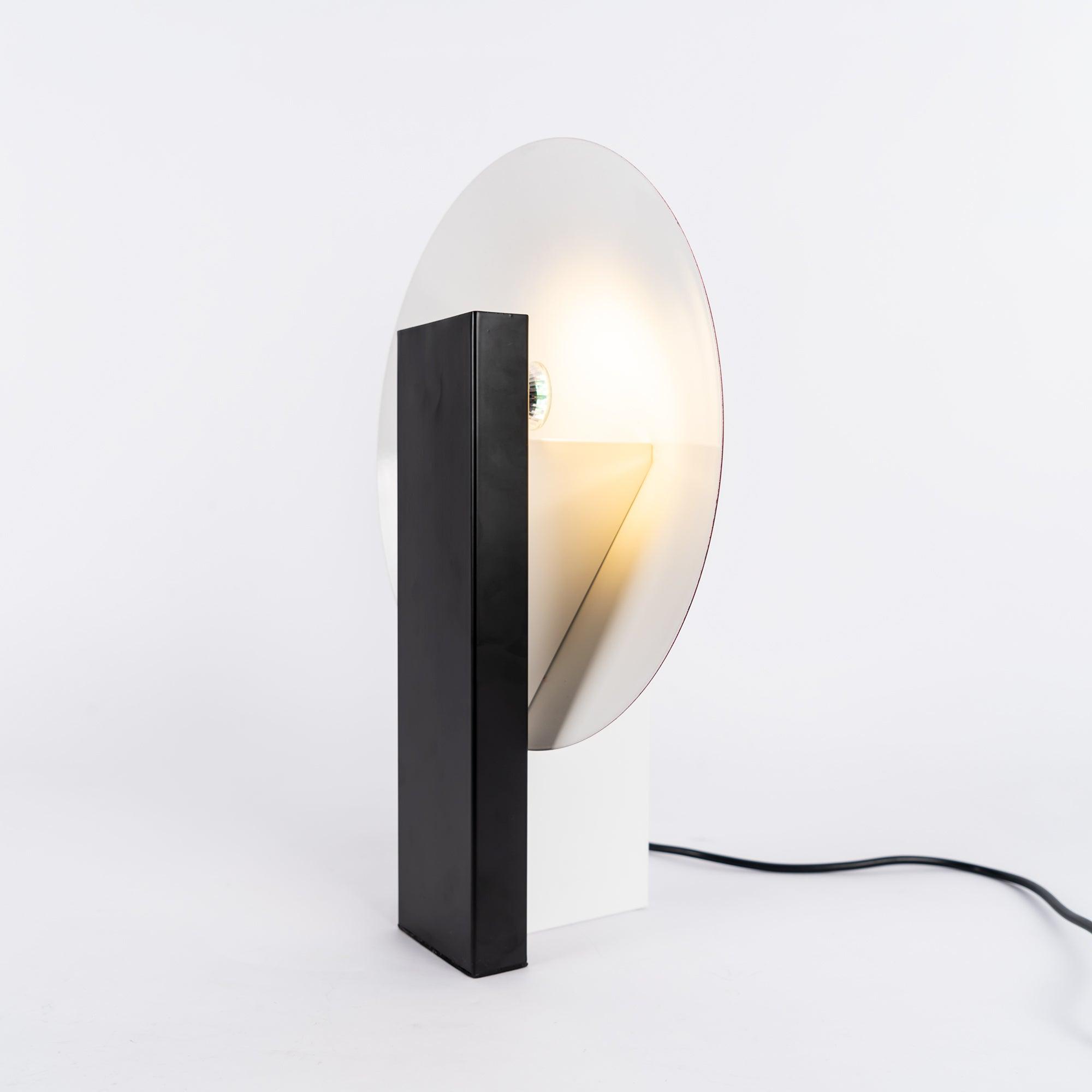 Modern Orbe Indirect Light Table Lamp with Minimalist Conical Design for Indoor Use