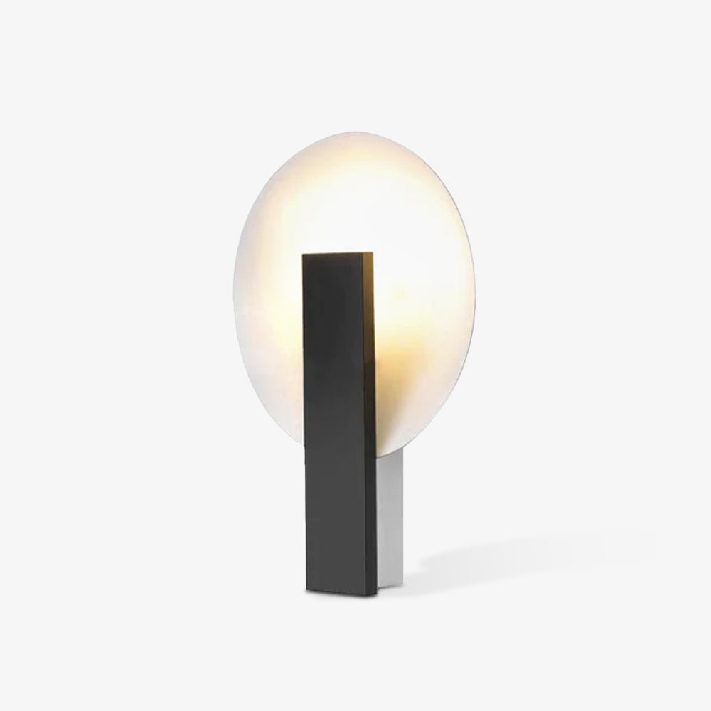 Modern Orbe Indirect Light Table Lamp with Minimalist Conical Design for Indoor Use