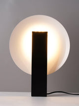 Modern Orbe Indirect Light Table Lamp with Minimalist Conical Design for Indoor Use