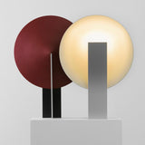 Modern Orbe Indirect Light Table Lamp with Minimalist Conical Design for Indoor Use