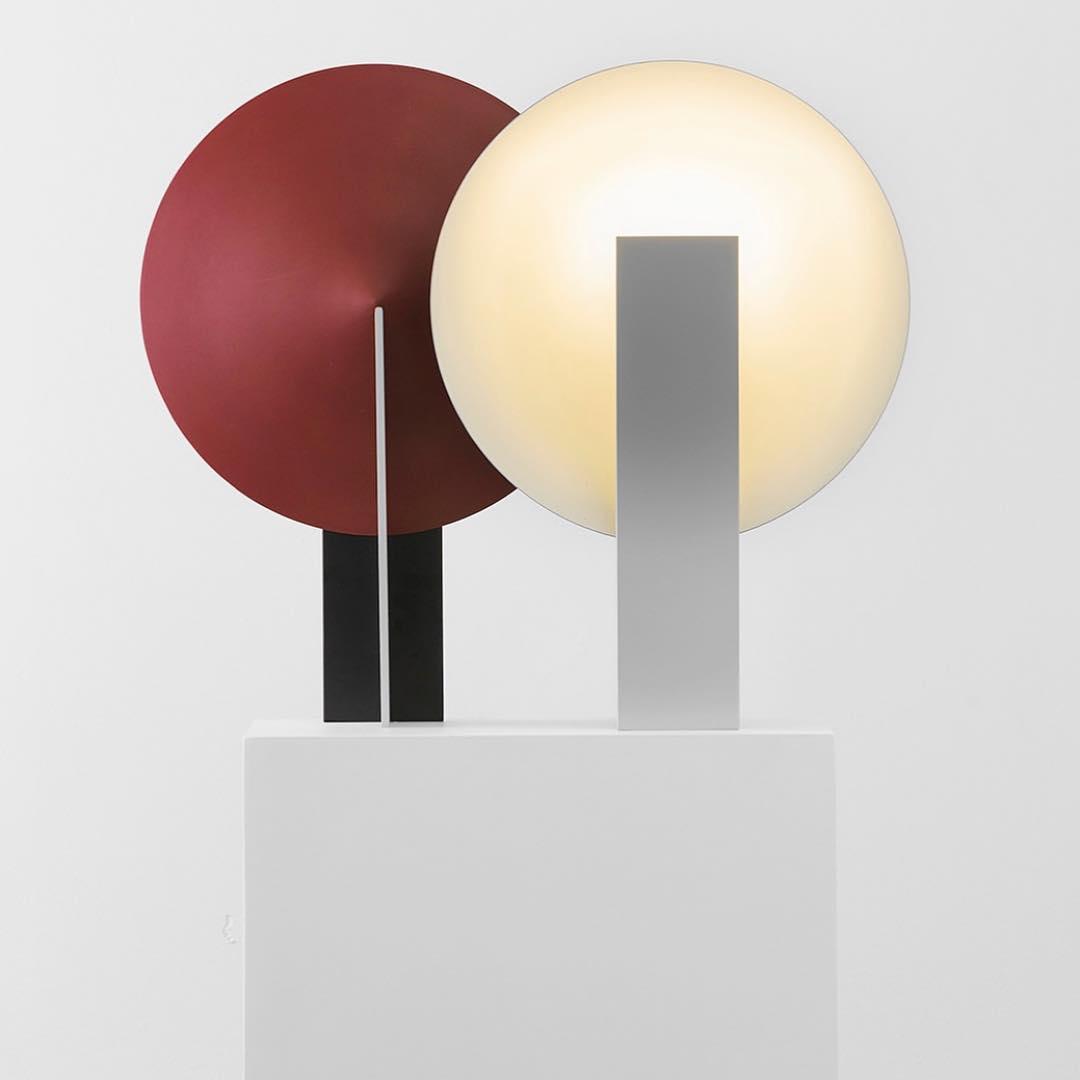 Modern Orbe Indirect Light Table Lamp with Minimalist Conical Design for Indoor Use