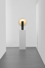 Modern Orbe Indirect Light Table Lamp with Minimalist Conical Design for Indoor Use