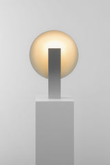 Modern Orbe Indirect Light Table Lamp with Minimalist Conical Design for Indoor Use