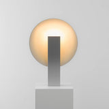 Modern Orbe Indirect Light Table Lamp with Minimalist Conical Design for Indoor Use