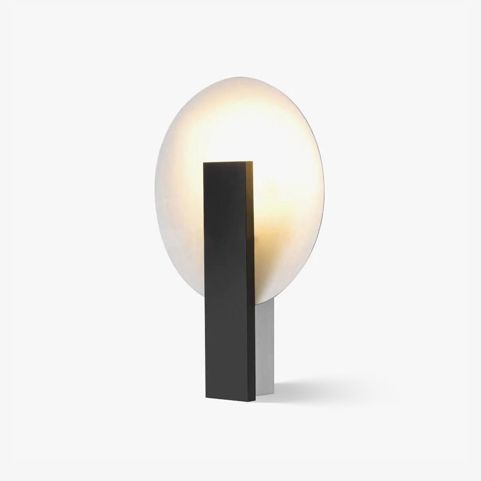 Modern Orbe Indirect Light Table Lamp with Minimalist Conical Design for Indoor Use