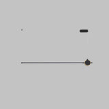 minimalist-led-linear-pendant-light-with-gold-sphere-trim-for-dining-room