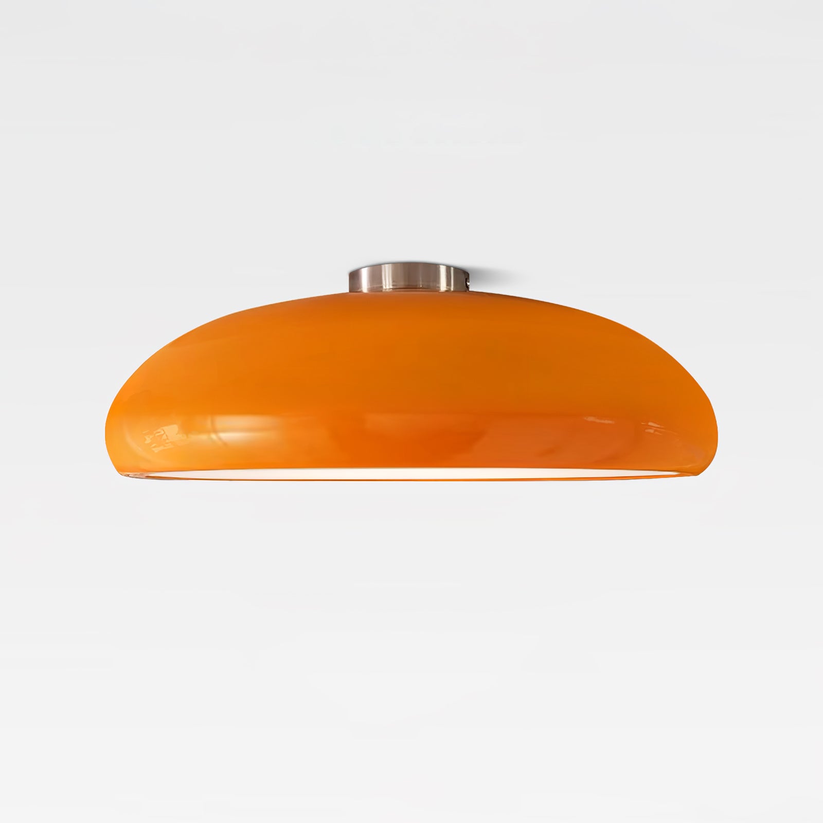 Pangen Modern Dome Ceiling Lamp Large 60cm Flush Mount Fixture for Kitchen Living Room Bedroom