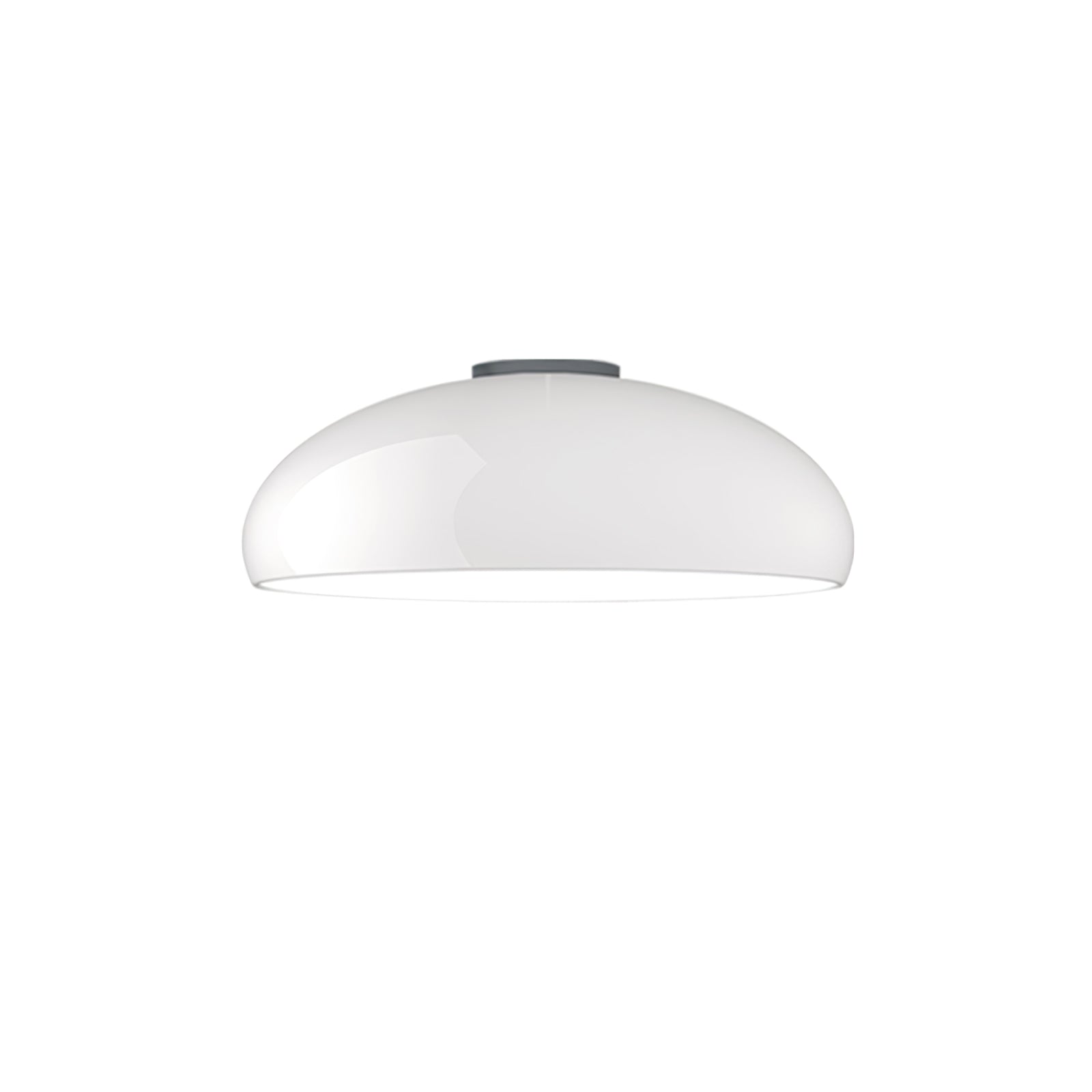 Pangen Modern Dome Ceiling Lamp Large 60cm Flush Mount Fixture for Kitchen Living Room Bedroom
