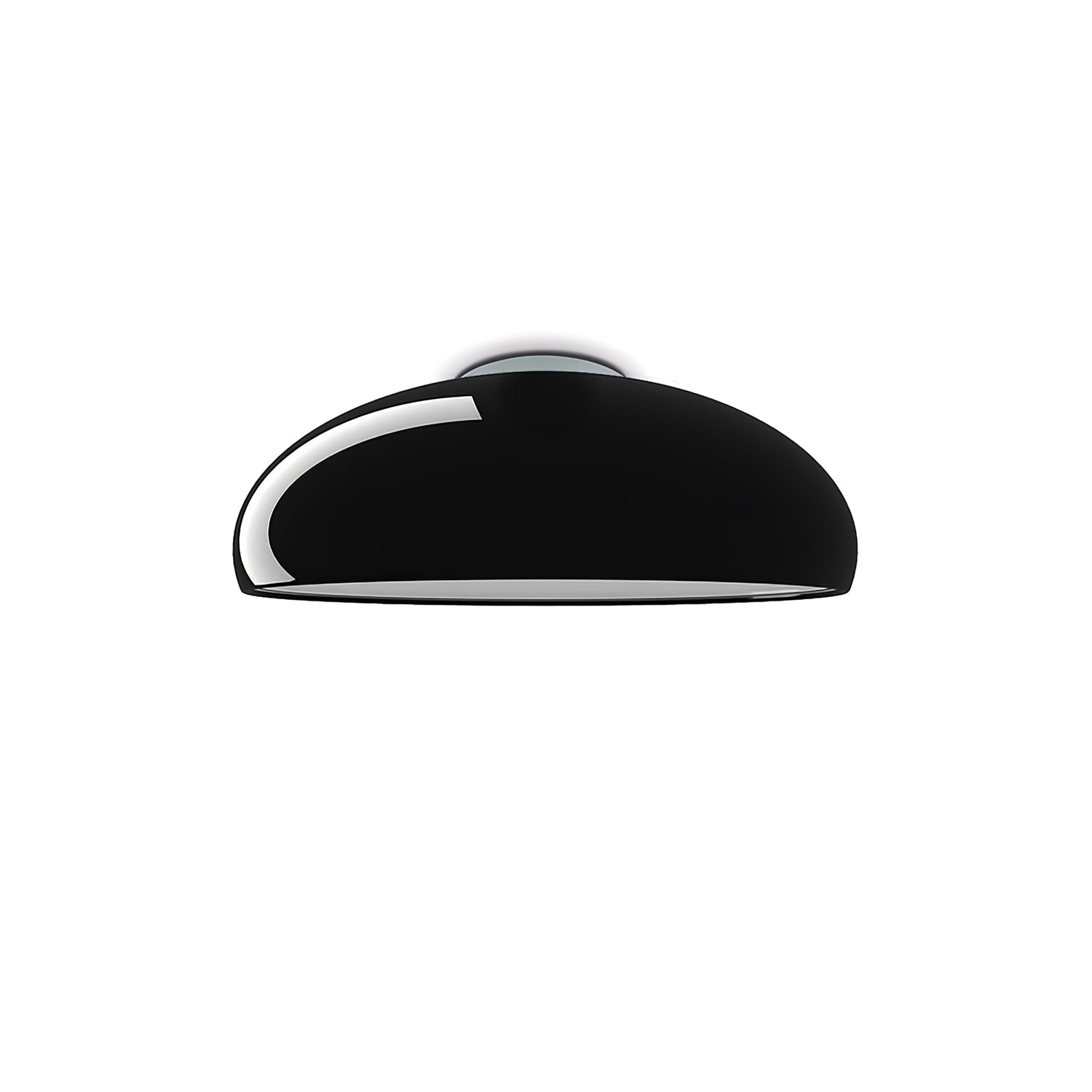 Pangen Modern Dome Ceiling Lamp Large 60cm Flush Mount Fixture for Kitchen Living Room Bedroom