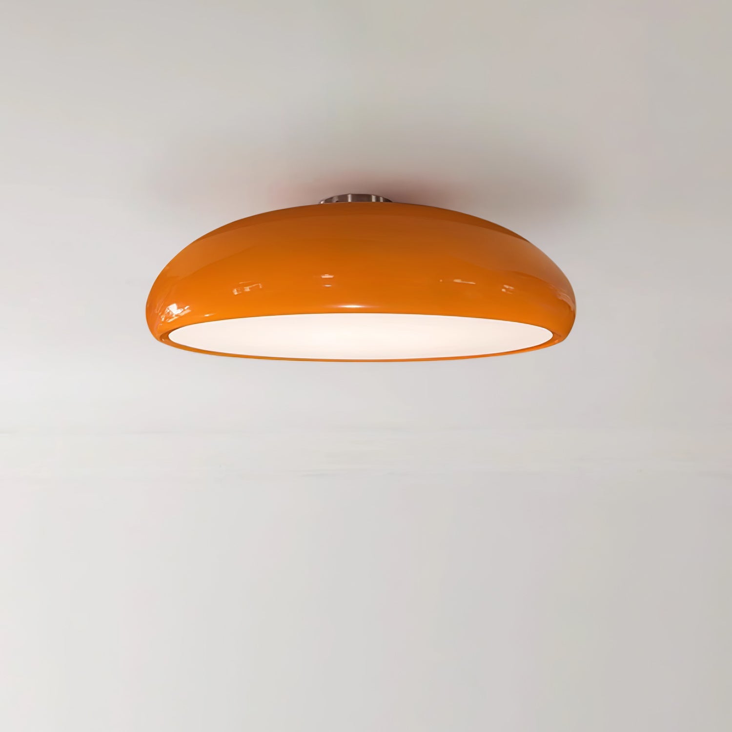 Pangen Modern Dome Ceiling Lamp Large 60cm Flush Mount Fixture for Kitchen Living Room Bedroom
