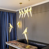 Modern Origami Bird LED Table Lamp Creative Paper Crane Nightstand Light
