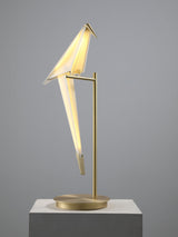 Modern Origami Bird LED Table Lamp Creative Paper Crane Nightstand Light