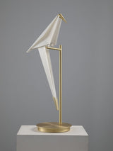 Modern Origami Bird LED Table Lamp Creative Paper Crane Nightstand Light