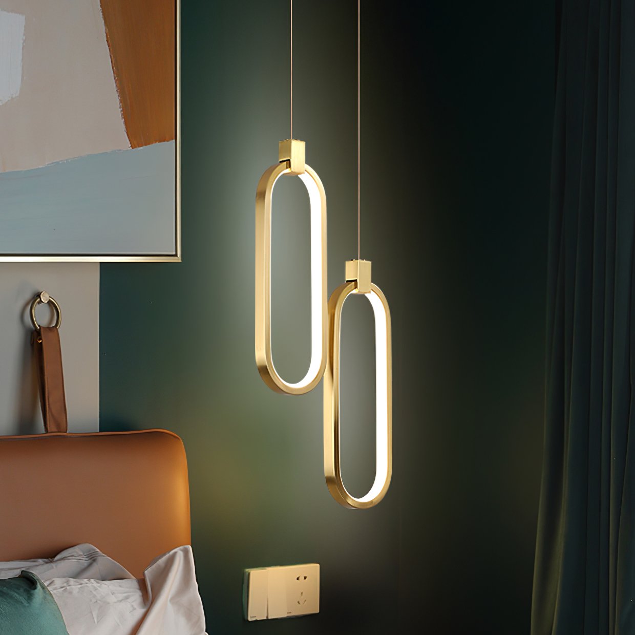 modern-paperclip-design-led-pendant-light-with-three-color-temperature-settings-for-contemporary-home-decor