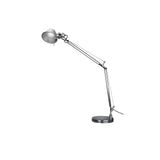Modern Adjustable Aluminum Swing Arm Desk Lamp with Conical Shade for Task Lighting and Home Office