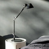 Modern Adjustable Aluminum Swing Arm Desk Lamp with Conical Shade for Task Lighting and Home Office