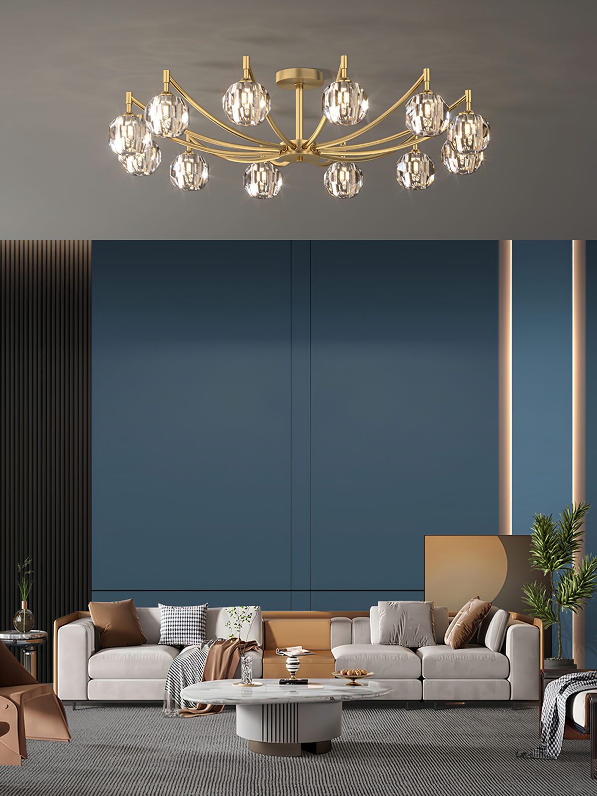 modern-parisian-gold-brass-and-crystal-semi-flush-mount-ceiling-light-fixture