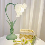 vintage-pastoral-rose-art-deco-table-lamp-with-green-base-and-white-shade