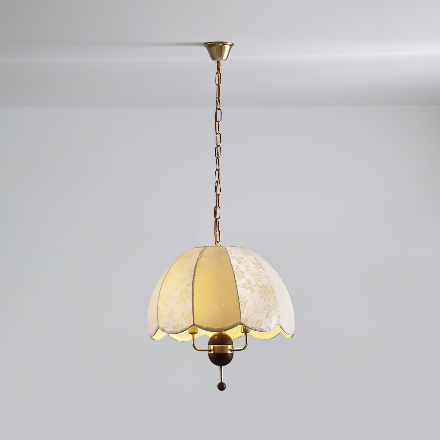 rustic-scalloped-fabric-floral-pendant-light-with-wood-accents-for-dining-room-and-living-space