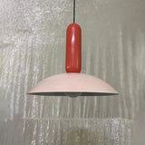 retro-pau-pendant-light-with-glossy-overlapping-volumes-and-iron-finish-for-modern-interior-lighting