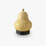 Vintage Inspired Pear Shaped Portable LED Table Lamp with Touch Dimming