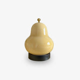 Vintage Inspired Pear Shaped Portable LED Table Lamp with Touch Dimming