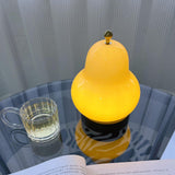 Vintage Inspired Pear Shaped Portable LED Table Lamp with Touch Dimming