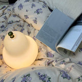 Vintage Inspired Pear Shaped Portable LED Table Lamp with Touch Dimming
