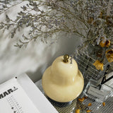 Vintage Inspired Pear Shaped Portable LED Table Lamp with Touch Dimming